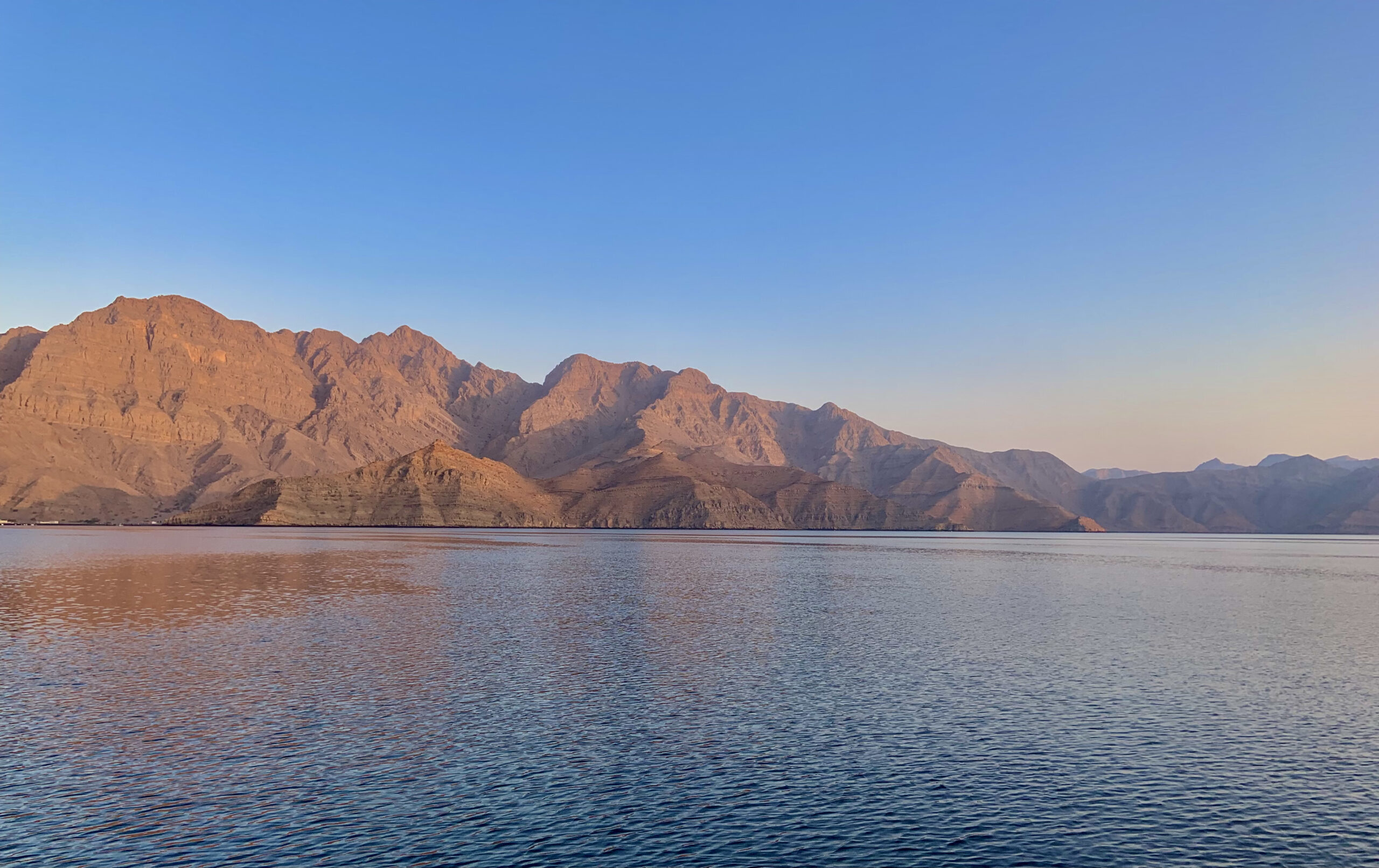 Abendstimmung im Fjord