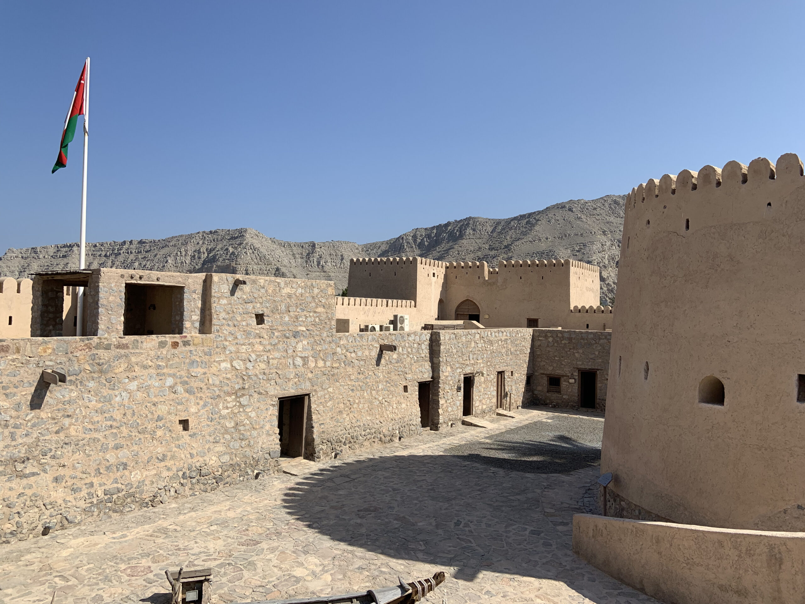 Khasab Castle from the 17th century