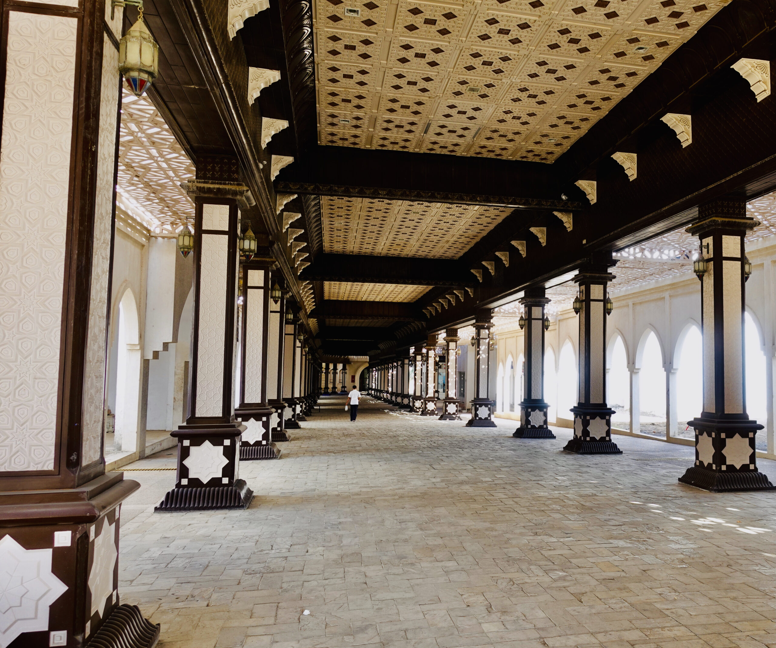 Empty market hall in Sohar