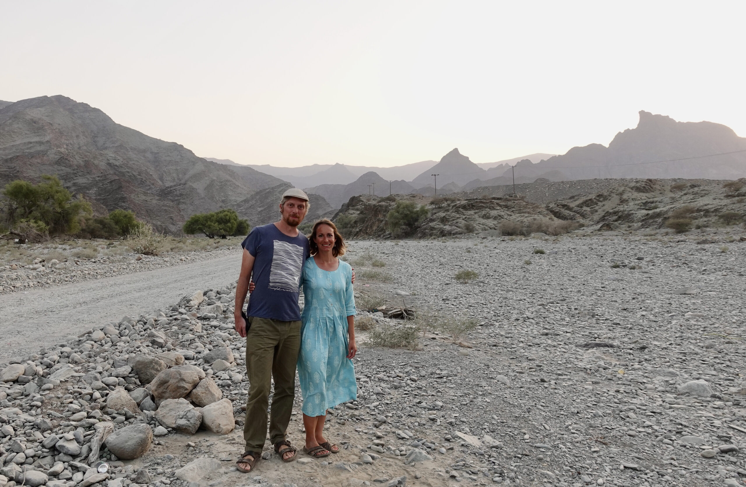 Panorama-Fahrt durch das Wadi Sahtan