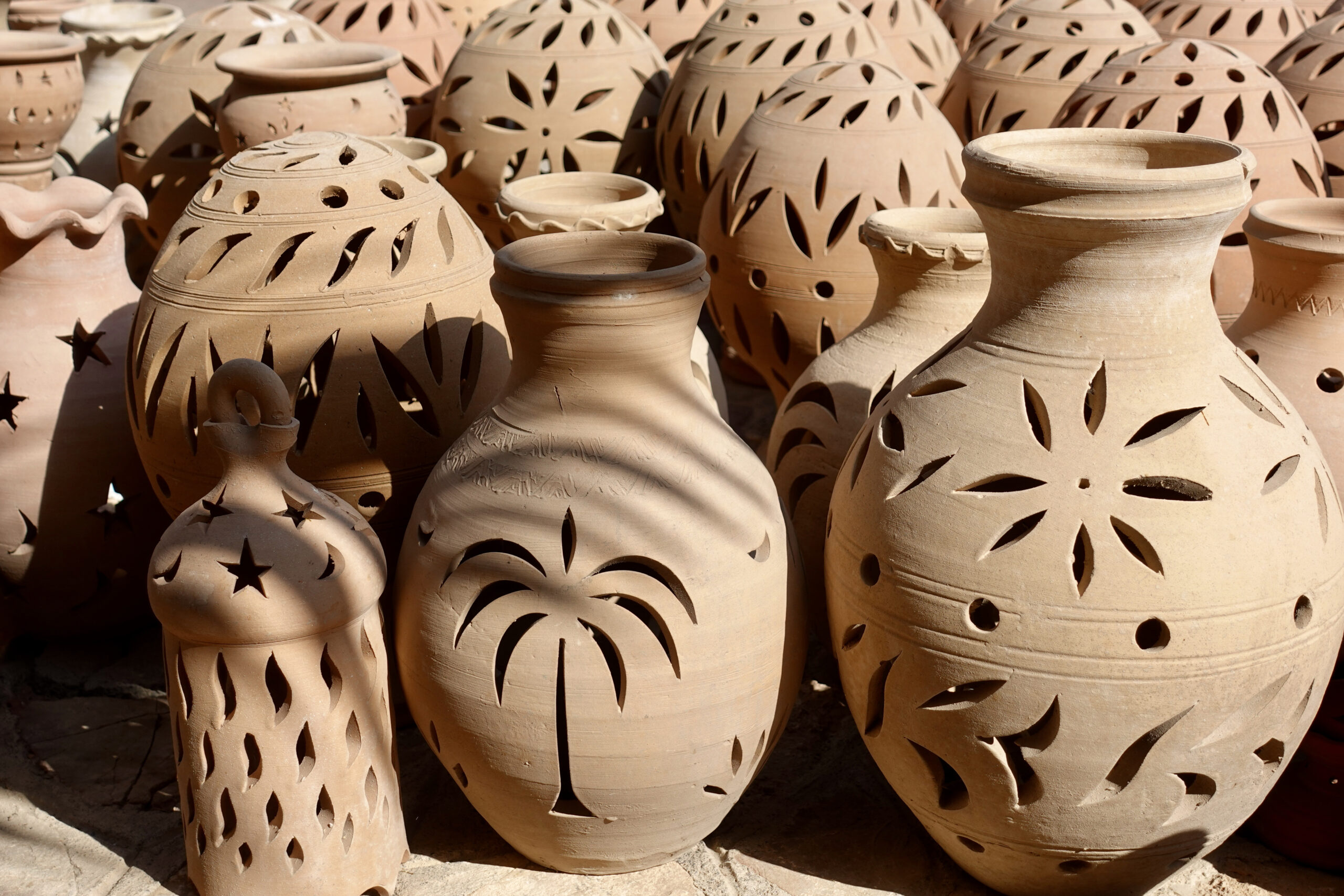 Nizwa is famous for its pottery