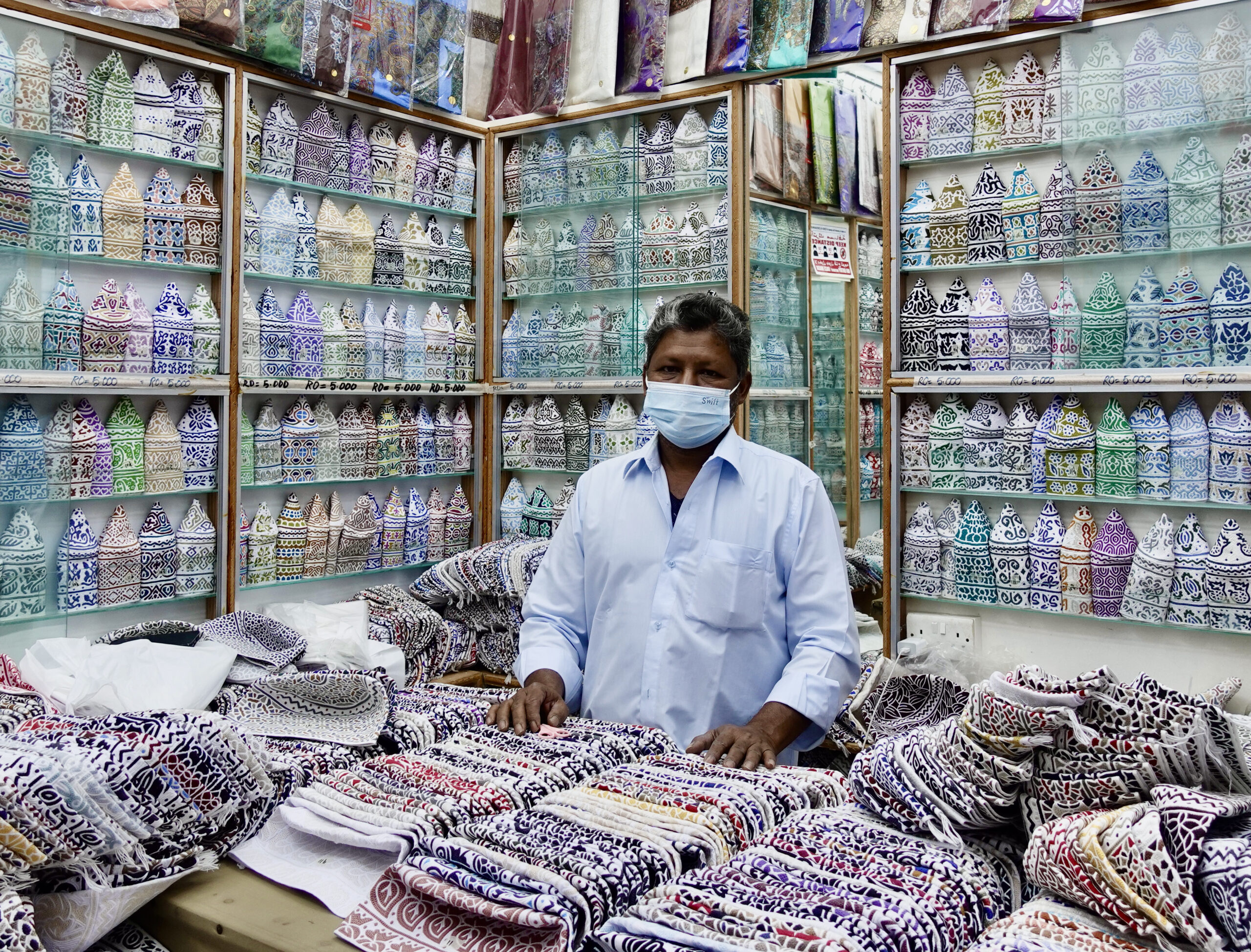 Master of selling the traditional hats