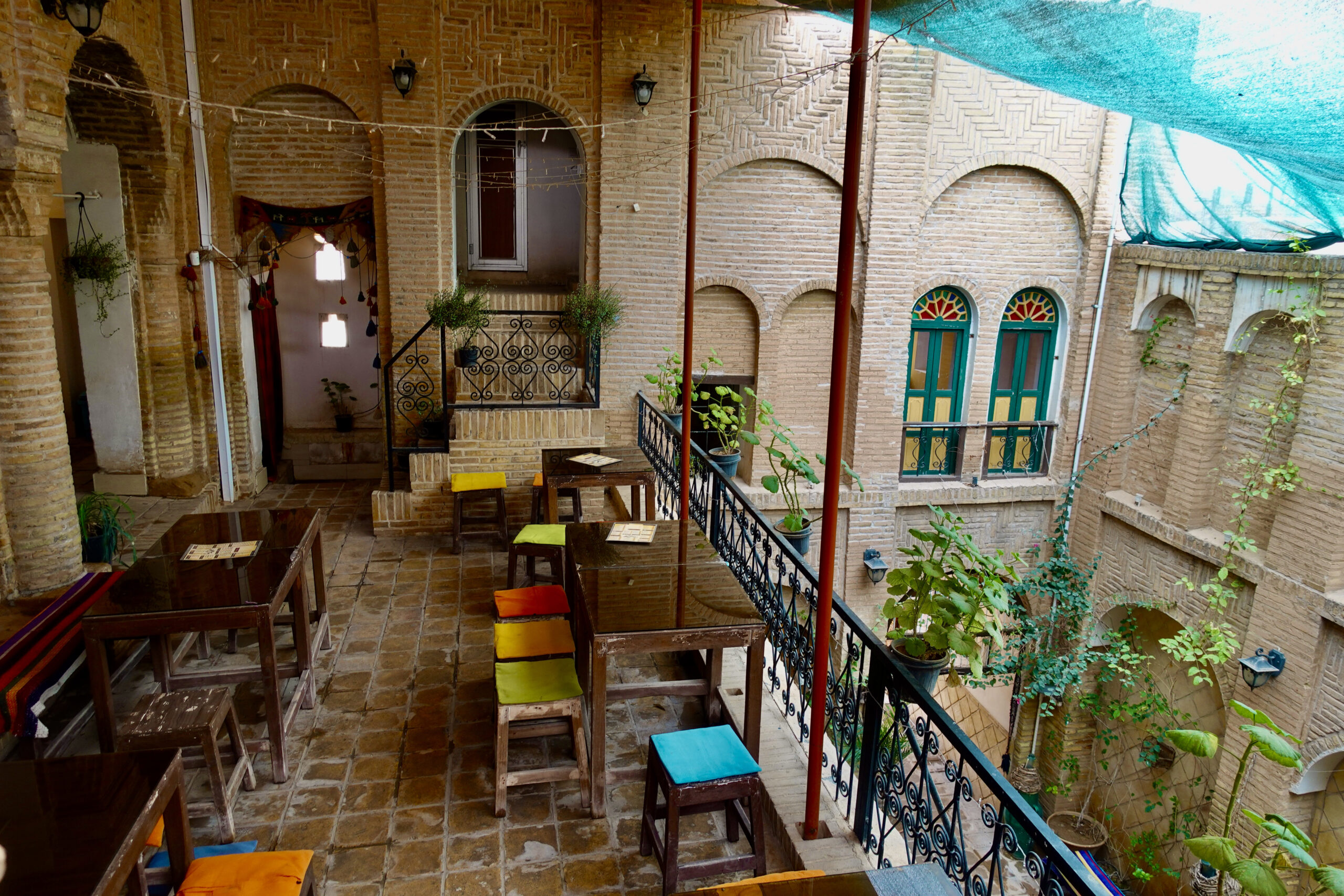 Charming café in Shushtar