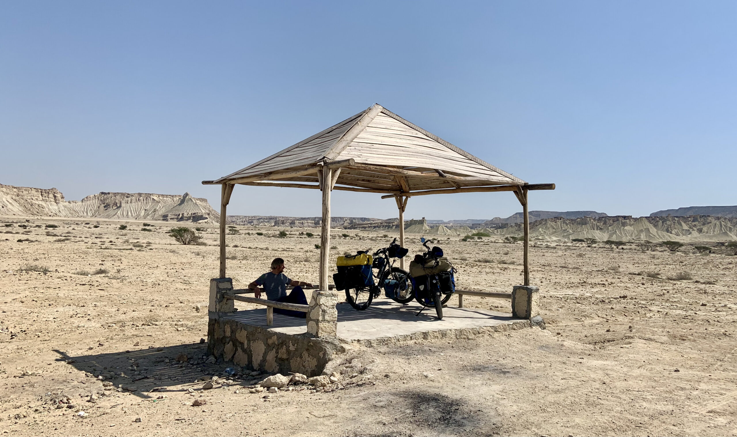 Break during the midday heat