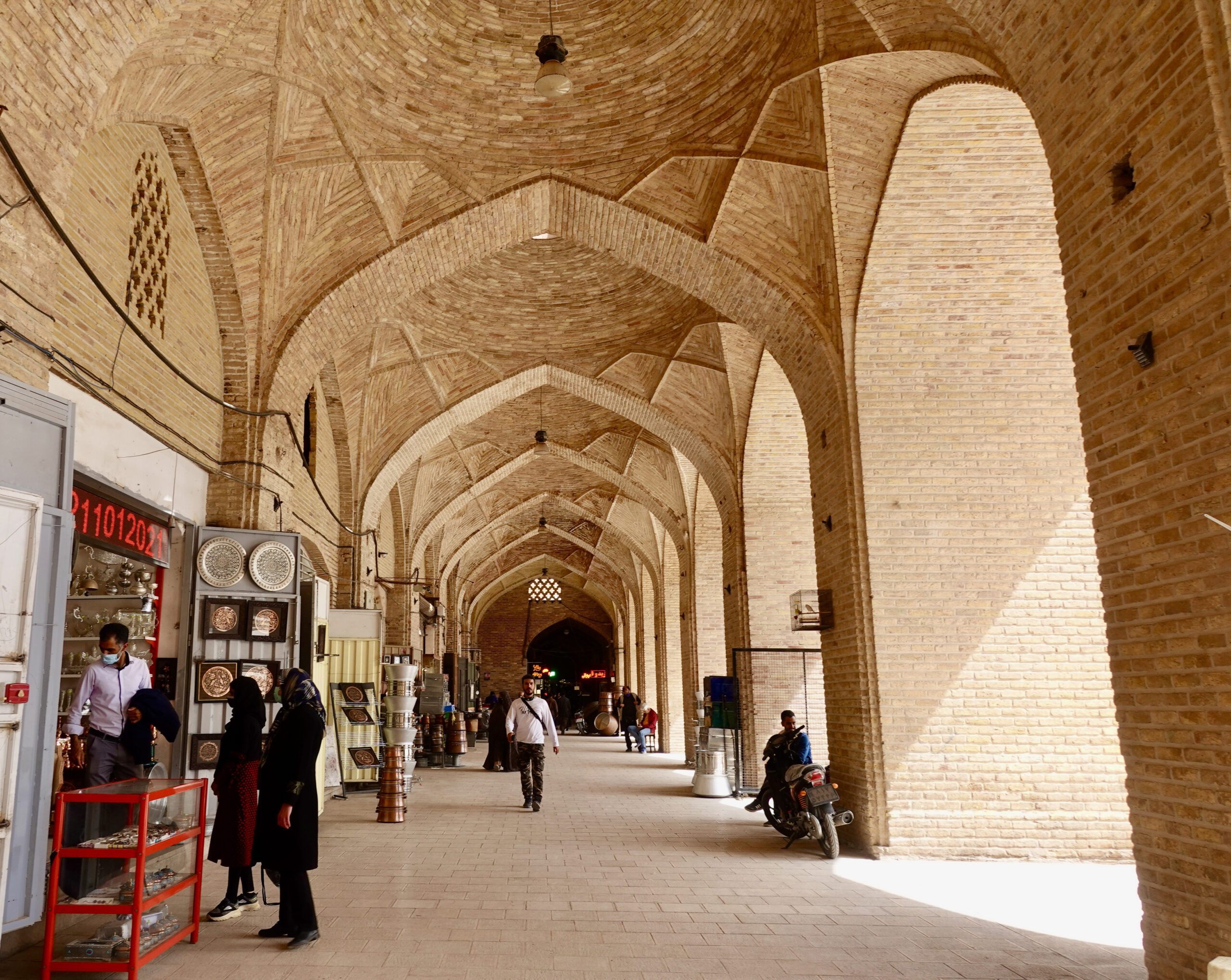 The covered bazaar of Kerman