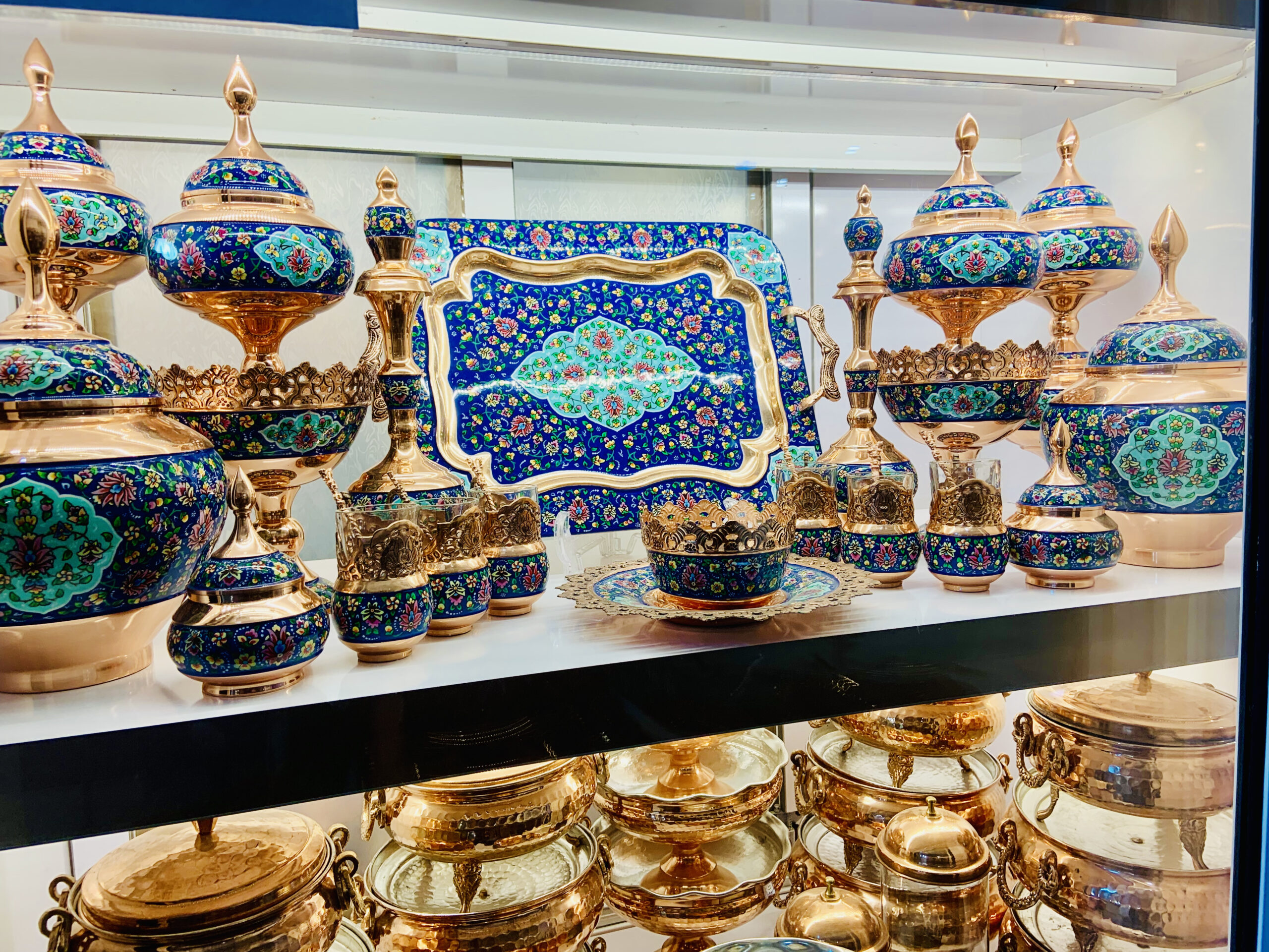 Kerman is famous for its coppersmiths