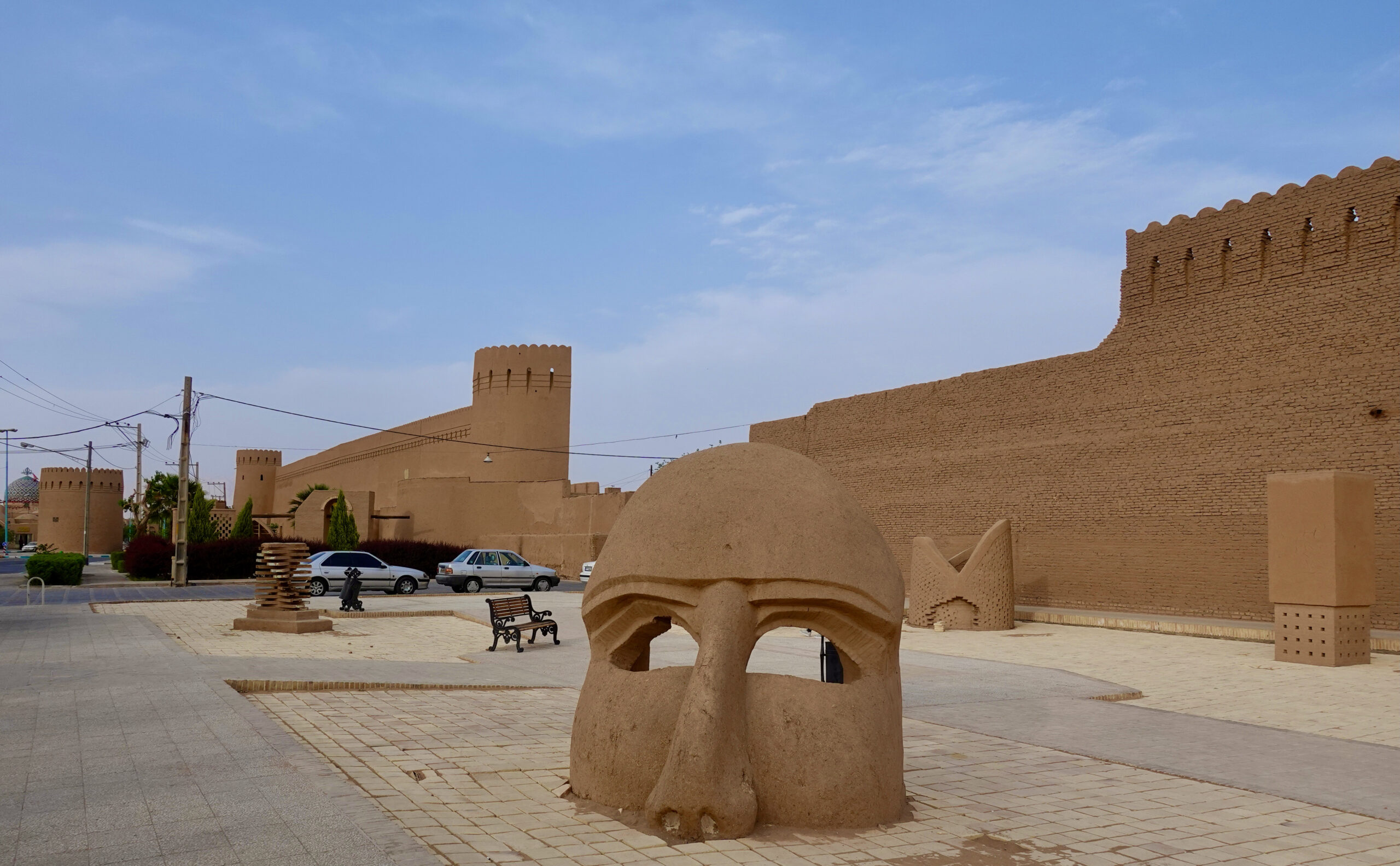 Die Stadtmauer von Yazd wurde im 12. Jahrhundert erbaut