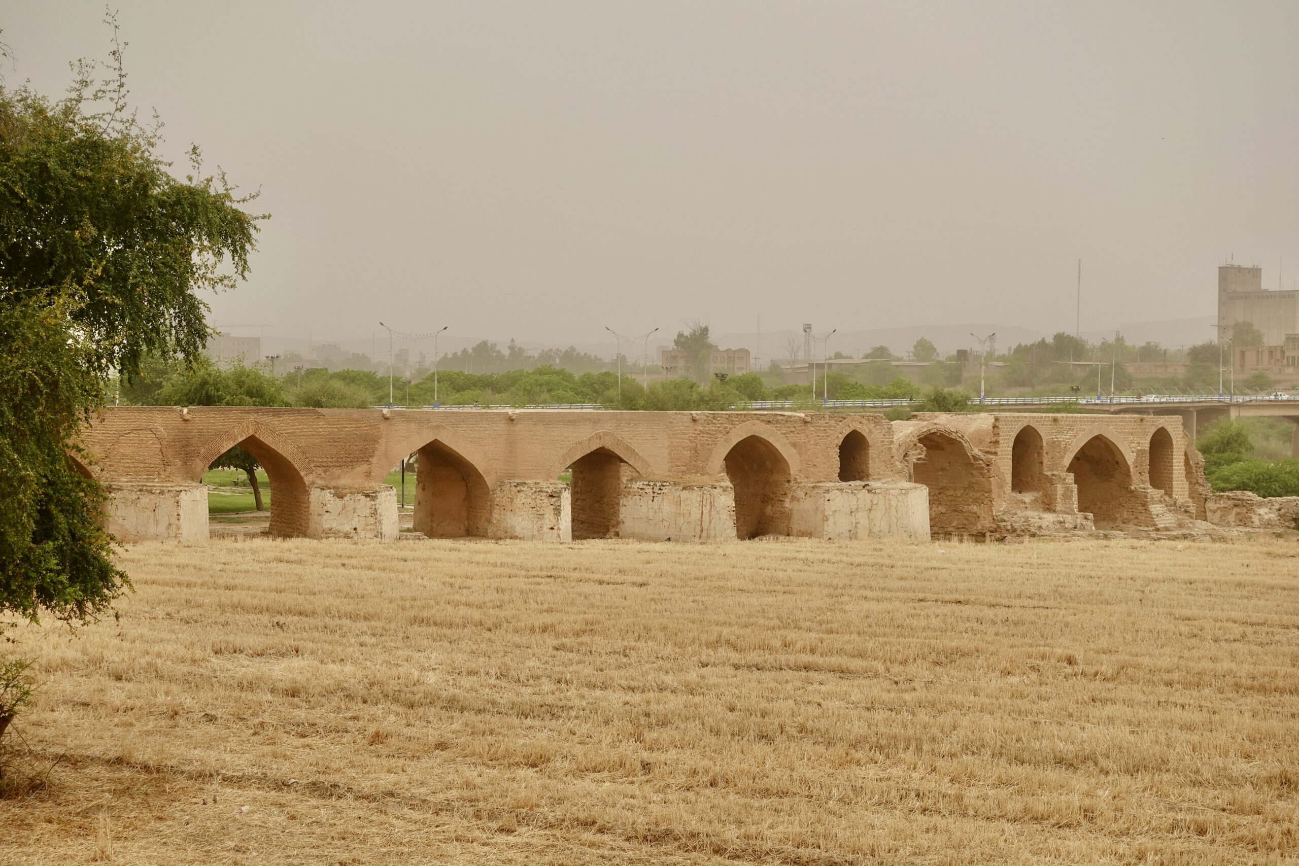 Ancient bridge in Shushtar