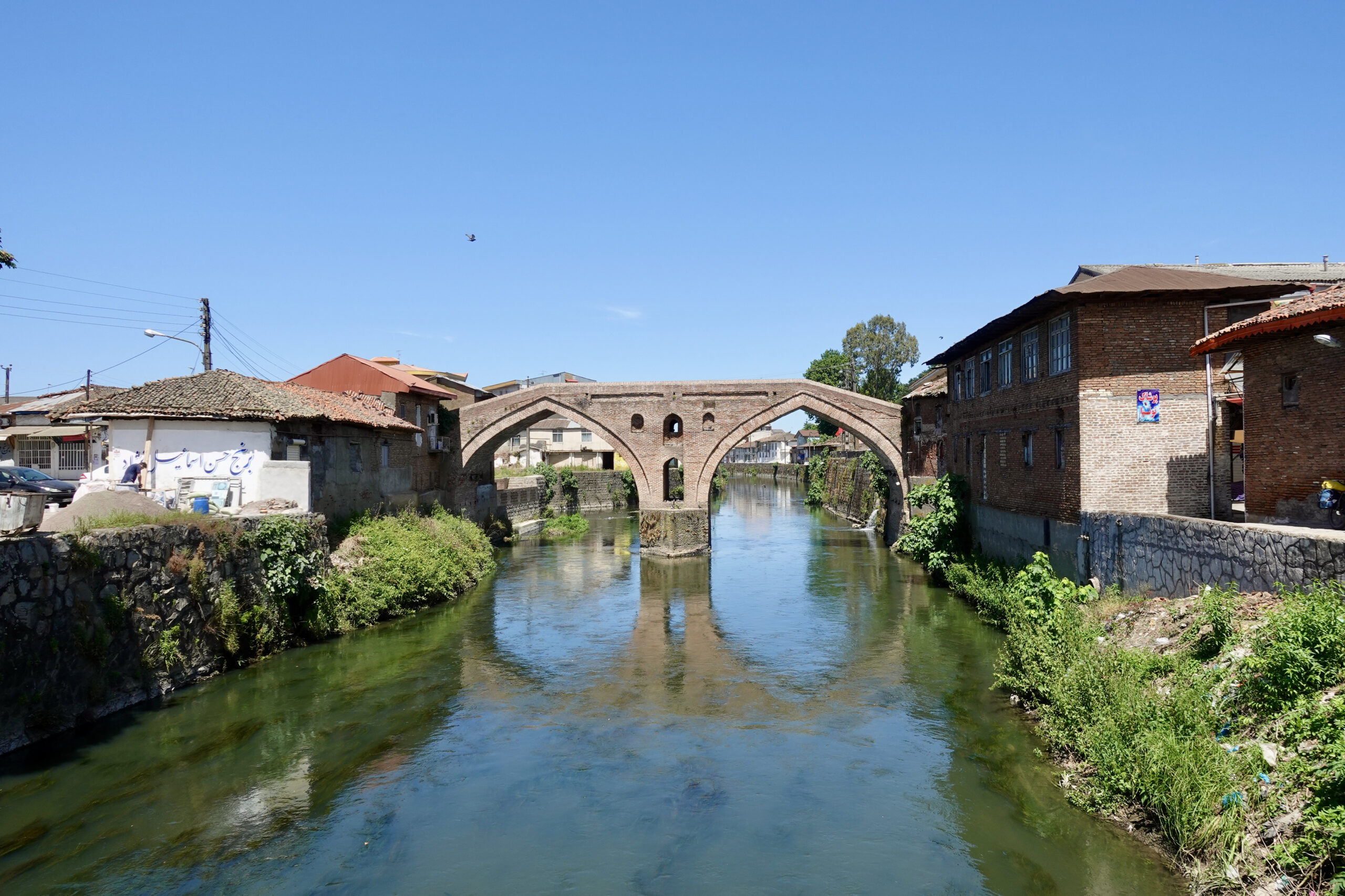 Beautiful bridge in Langrud