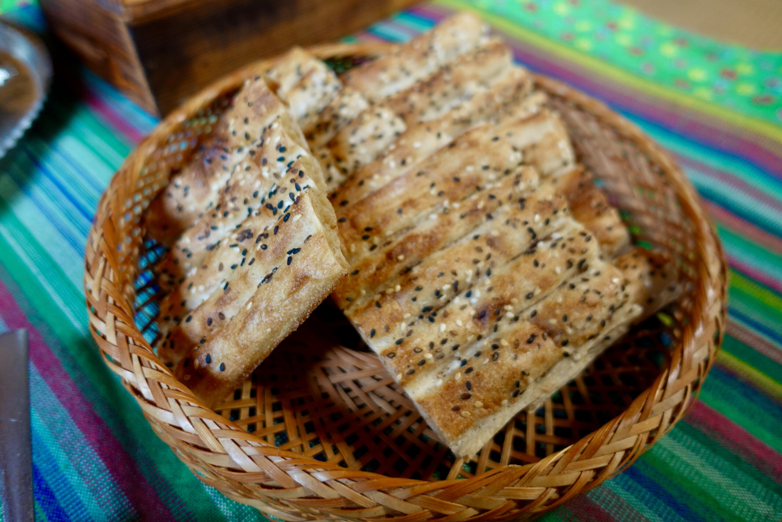 Barbari, unser liebstes Brot im Iran