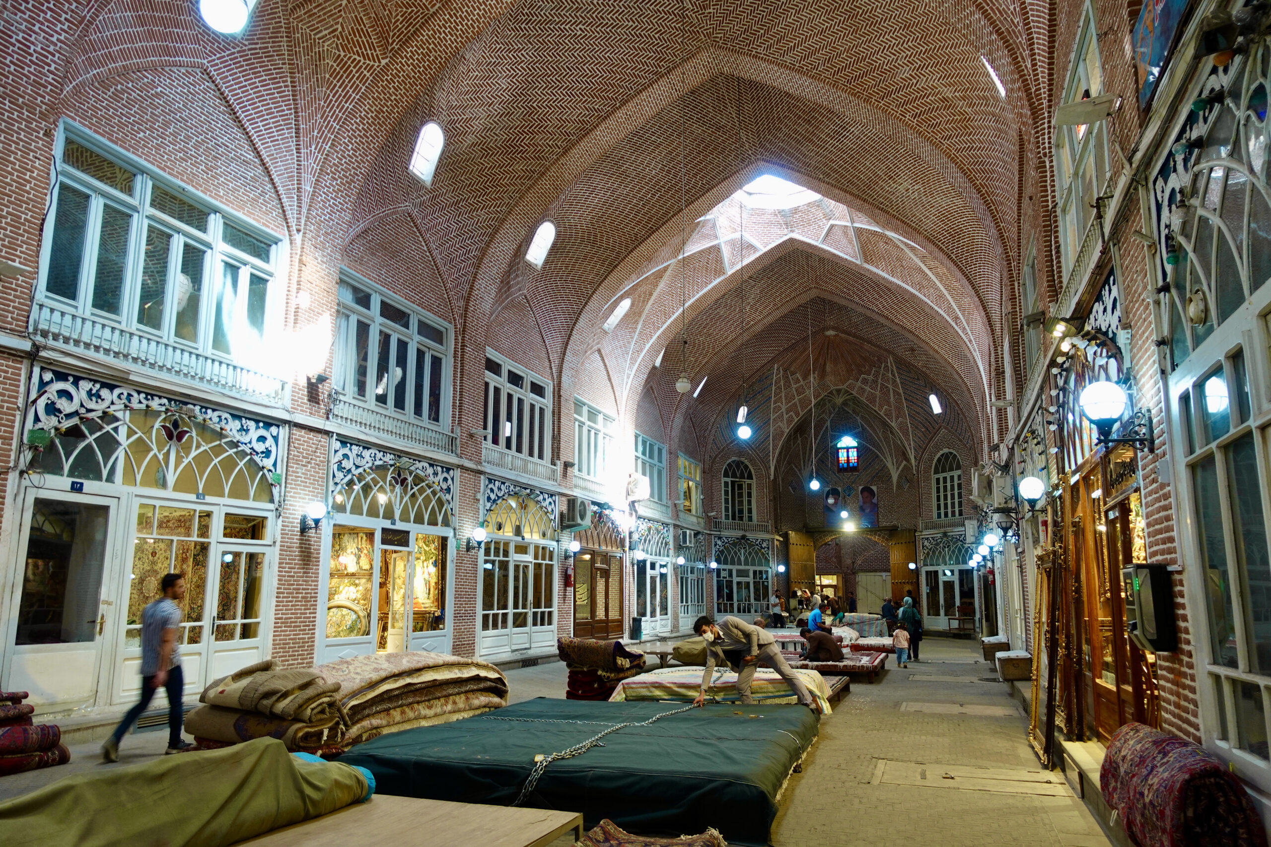 The grand bazaar of Tabriz is a UNESCO World Heritage