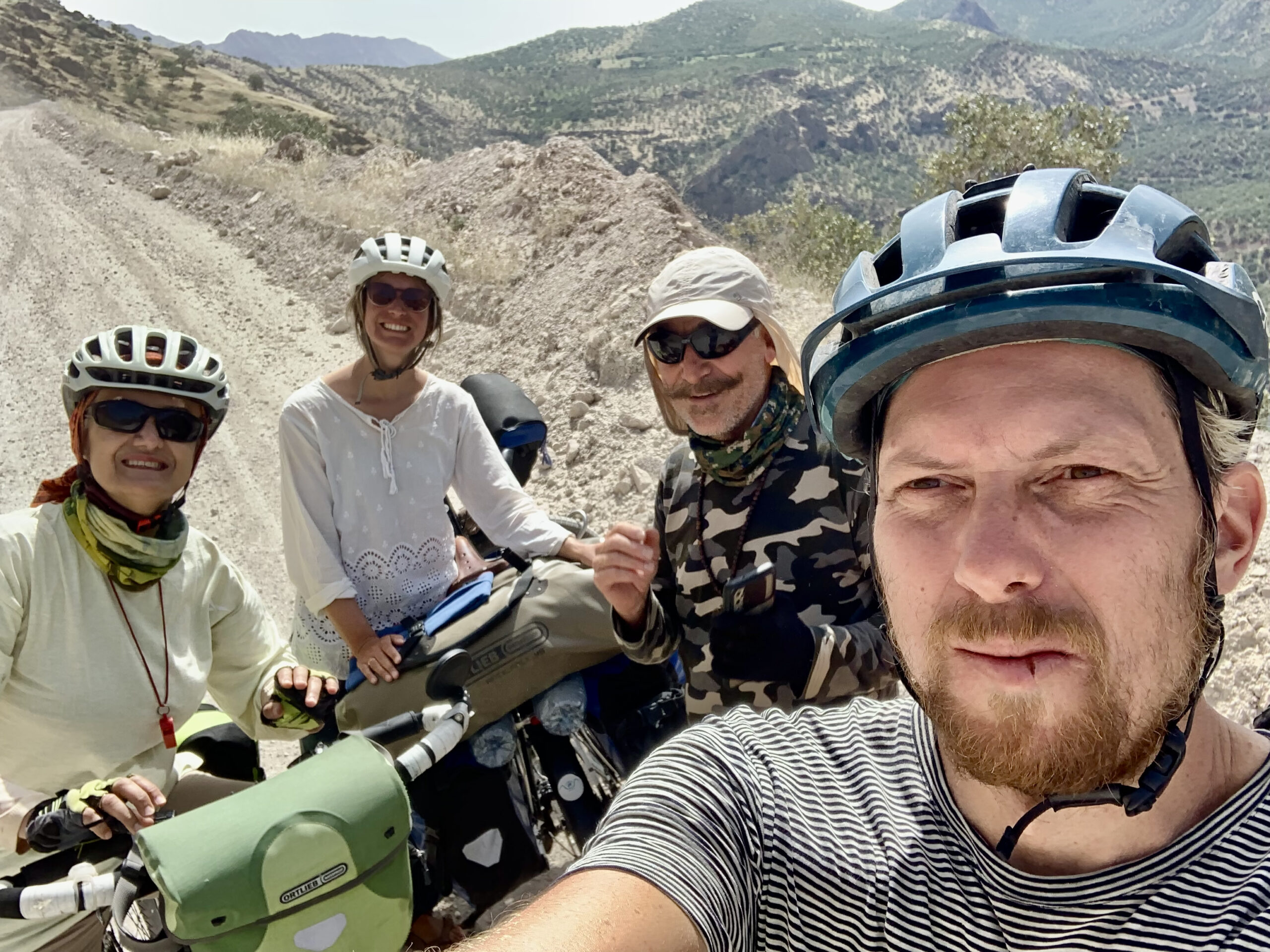 We're not the only cyclists on the steep roads of Kurdistan