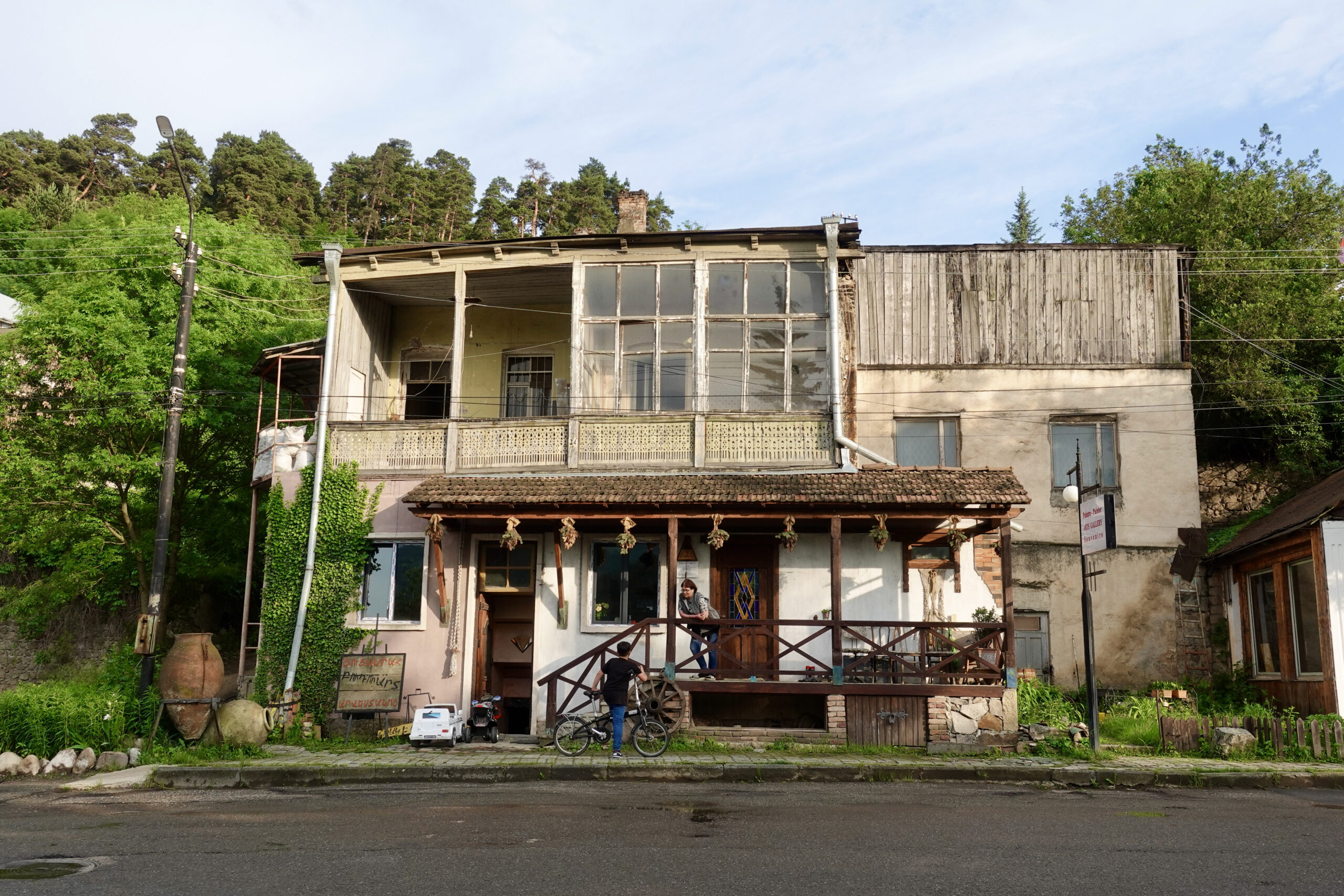 The former spa town of Dilijan is a pleasant base for various excursions