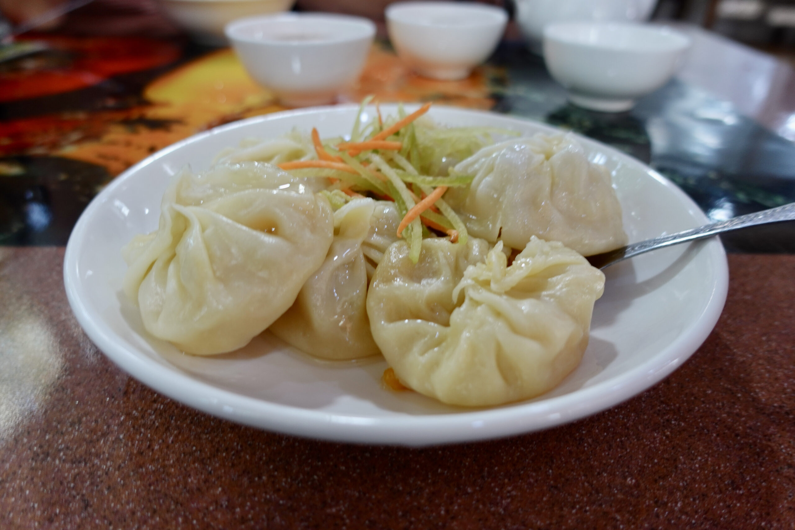 Dumplings filled with pumpkin