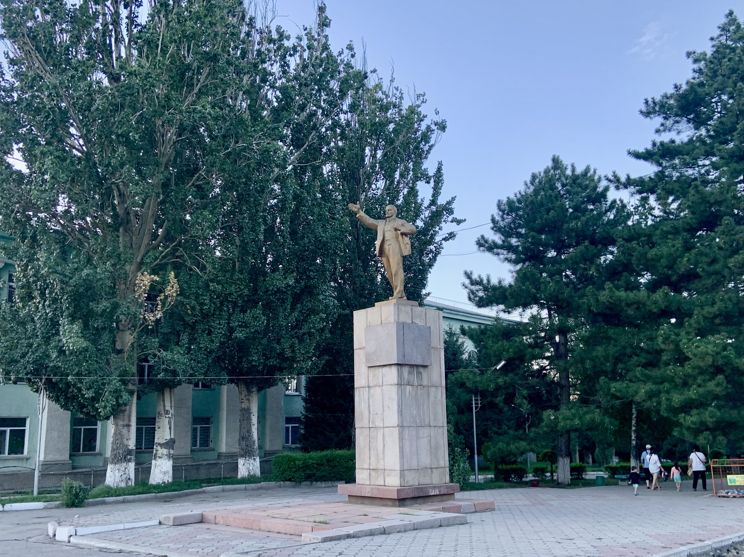 An Lenin-Statuen mangelt es nicht in Zentralasien