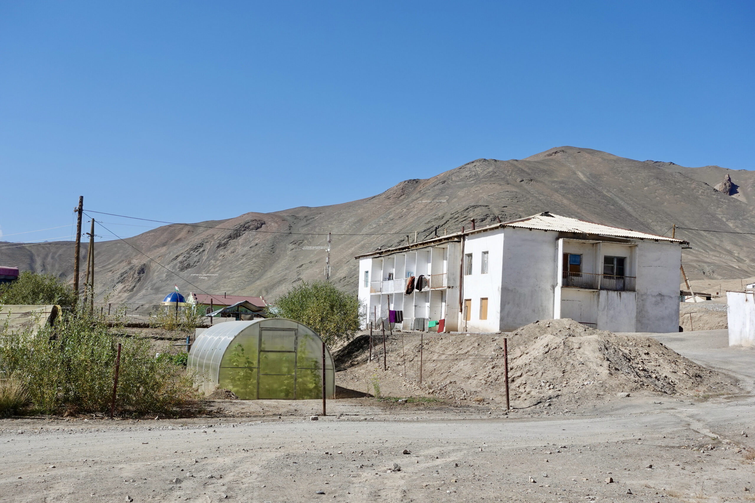 Ein Gewächshaus in Murgab, die absolute Ausnahme