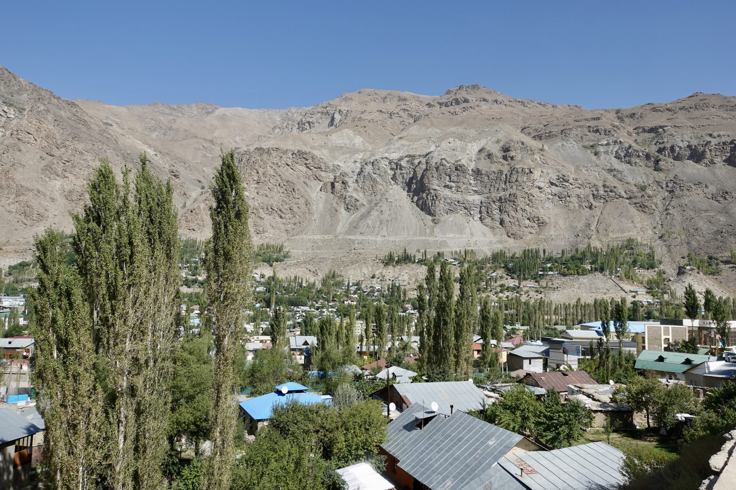 The pleasant small town is the meeting point for Pamir travelers