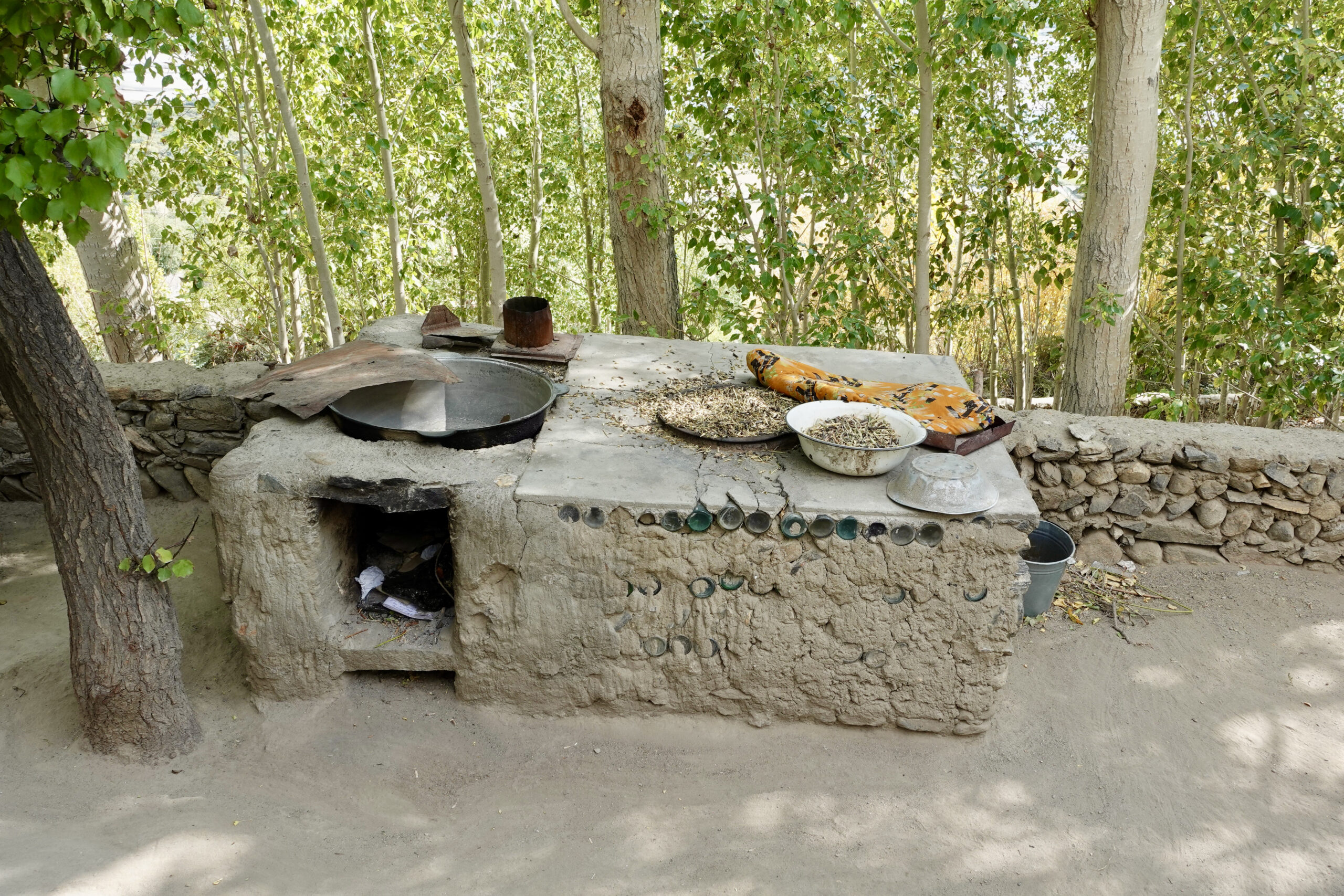 Most villagers bake their own bread