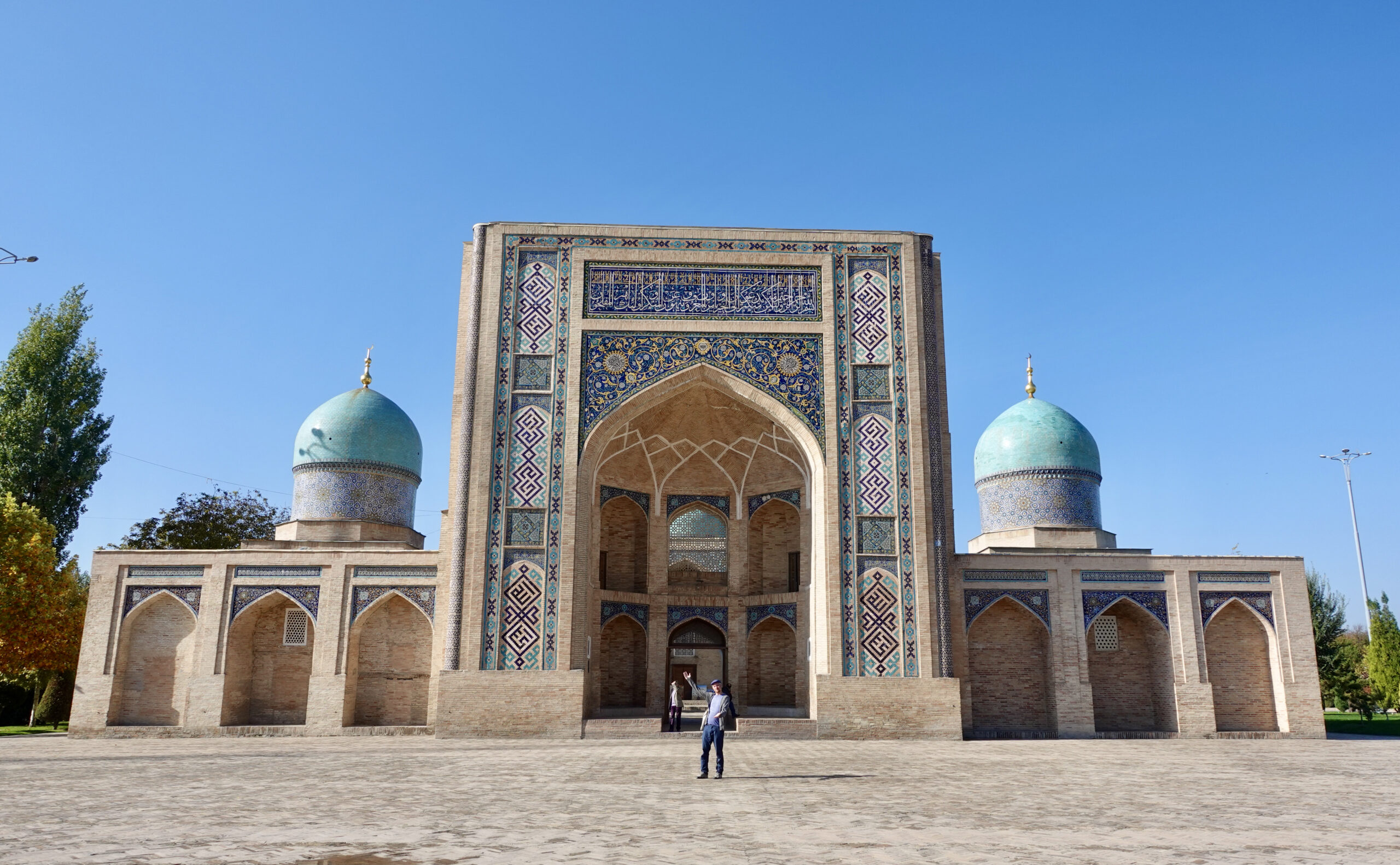 Doch noch etwas Seidenstrassenflair in Taschkent beim Kast-Imam-Platz