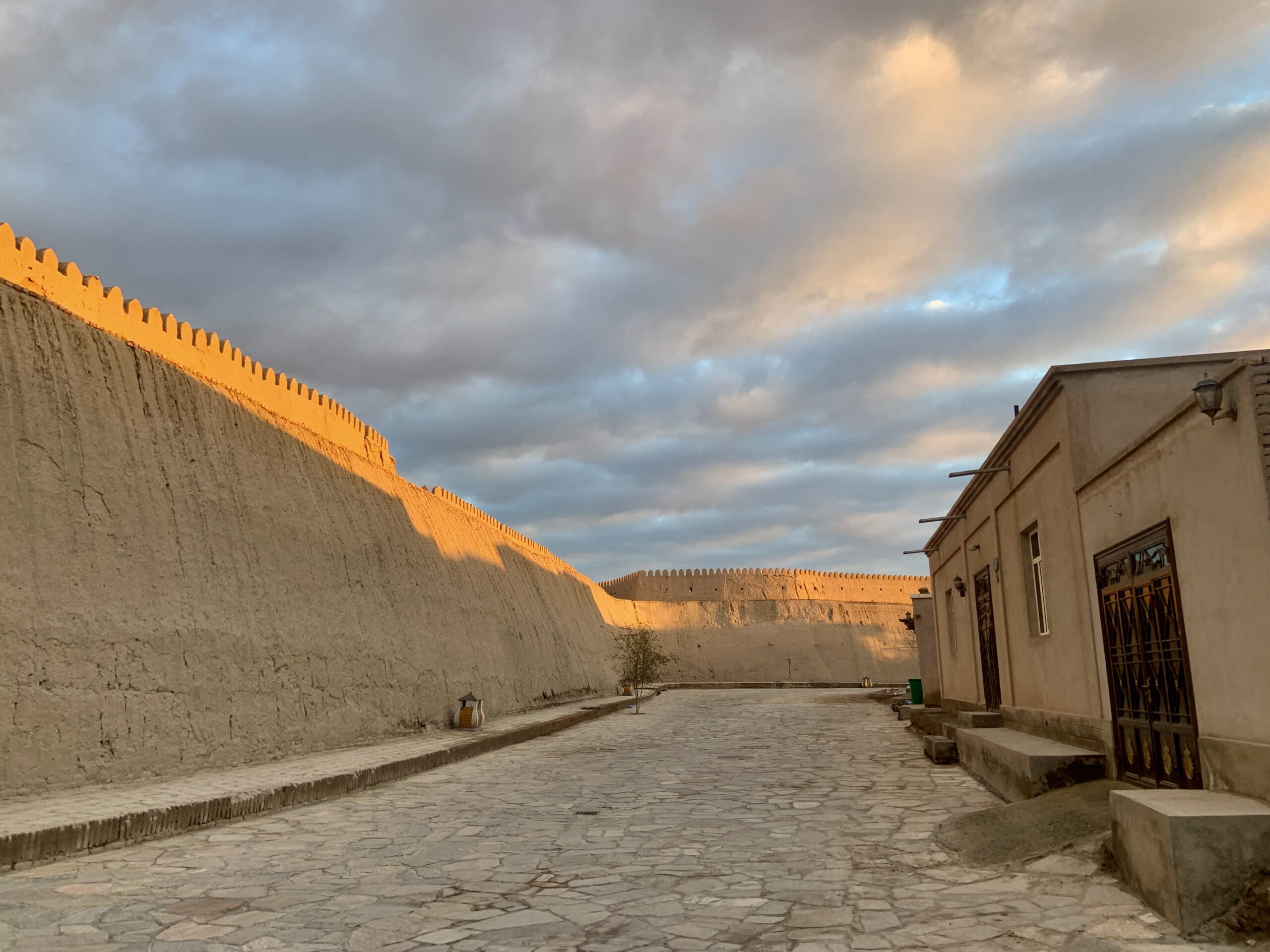 Leider ist die Stadtmauer nicht komplett begehbar