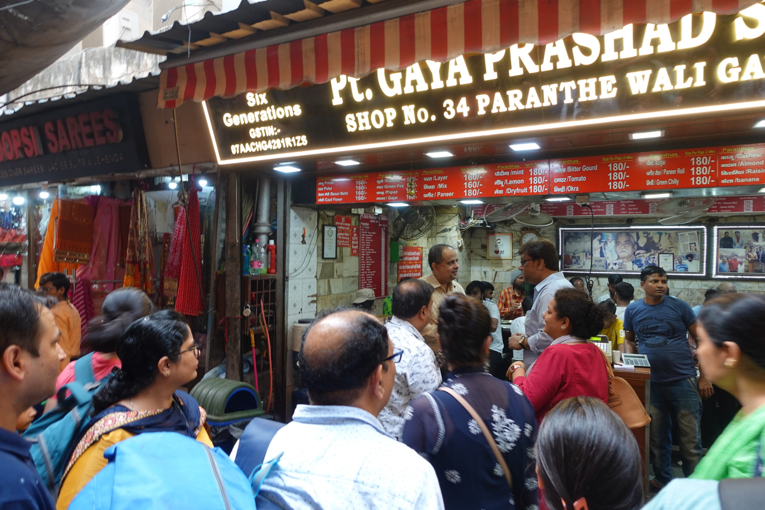 A visit to the Parantha Wali Gali is simply a must in Delhi