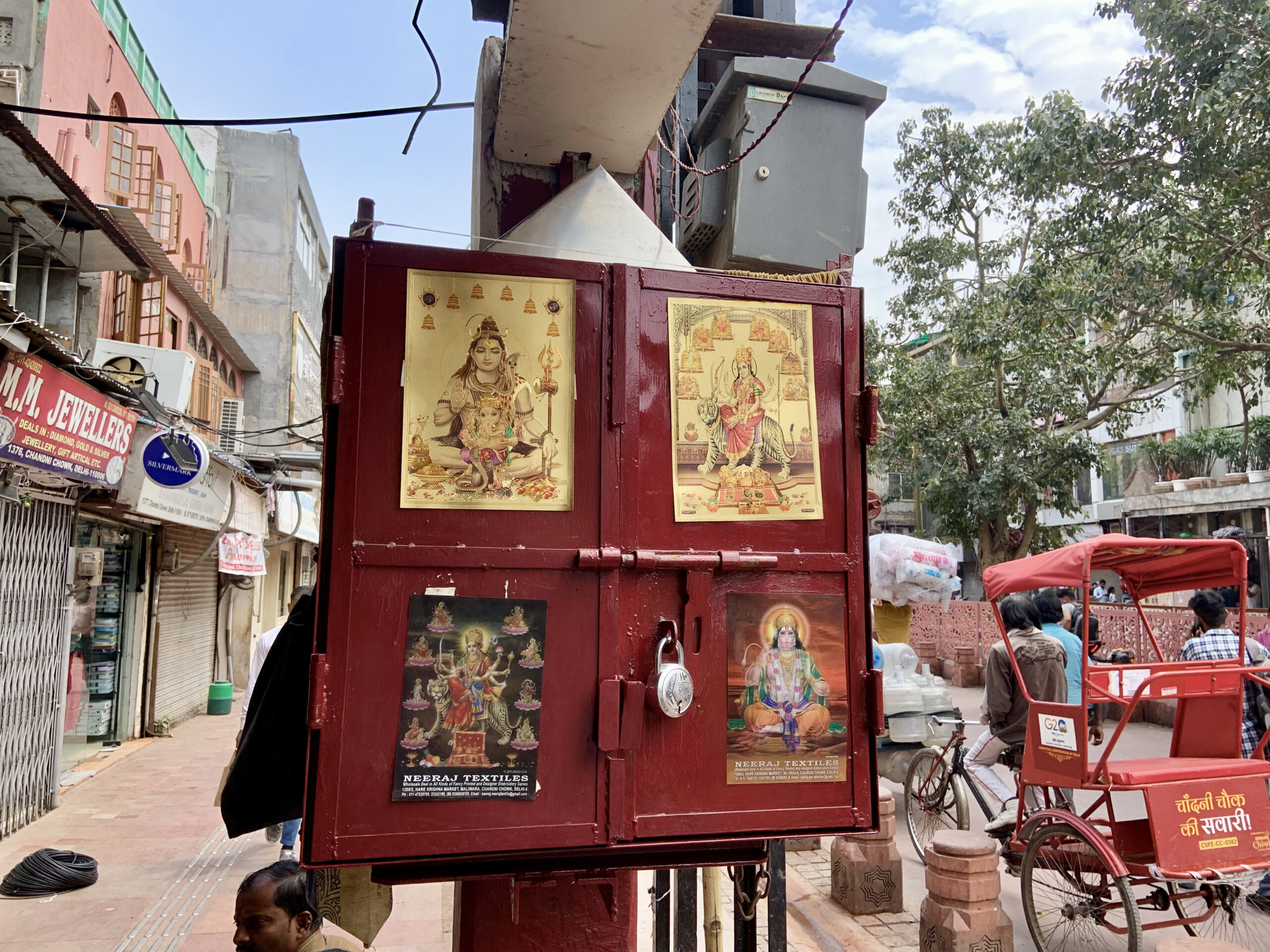 This shrine is taking a siesta