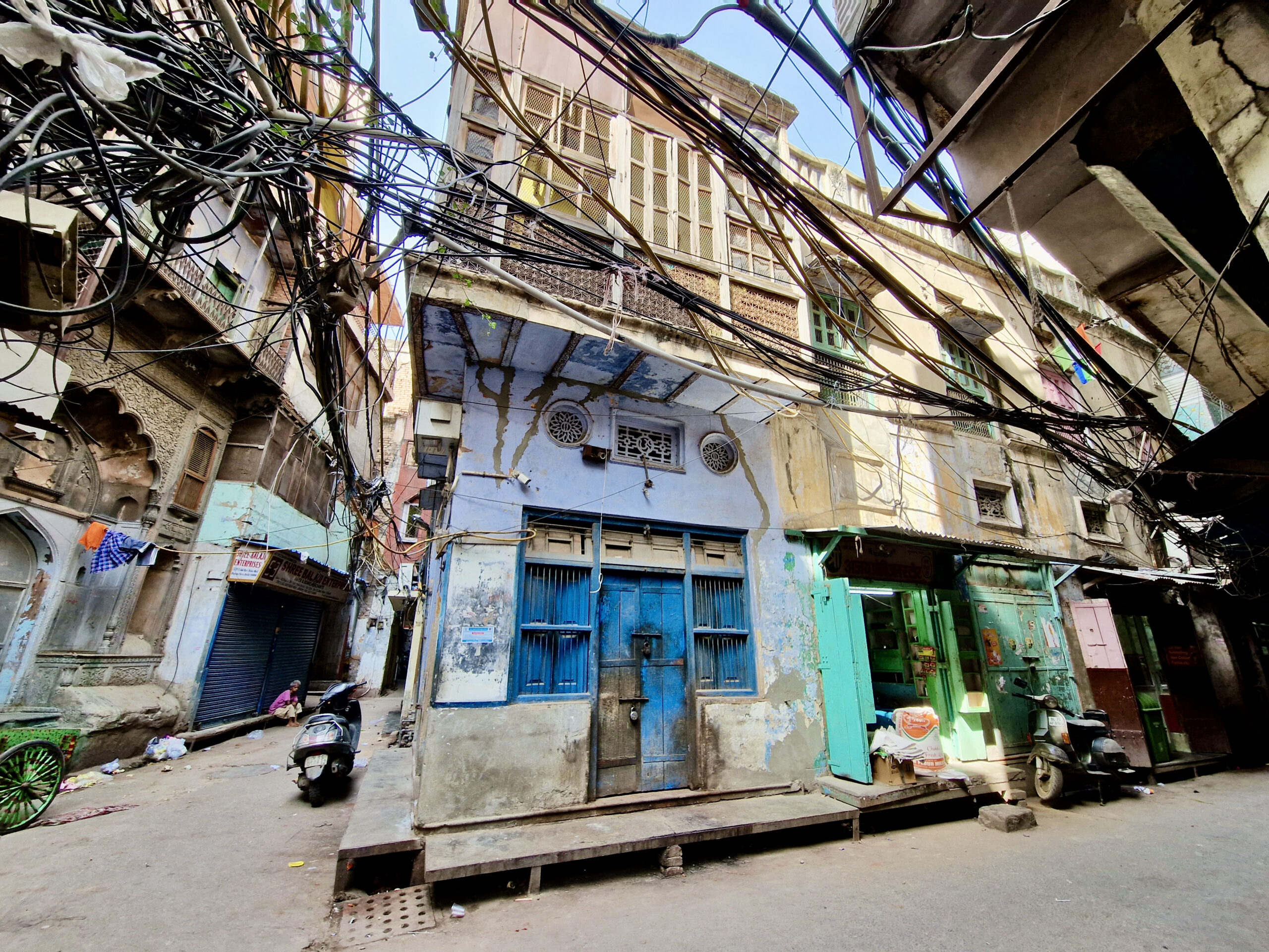 Somewhere in a backstreet in Old Delhi