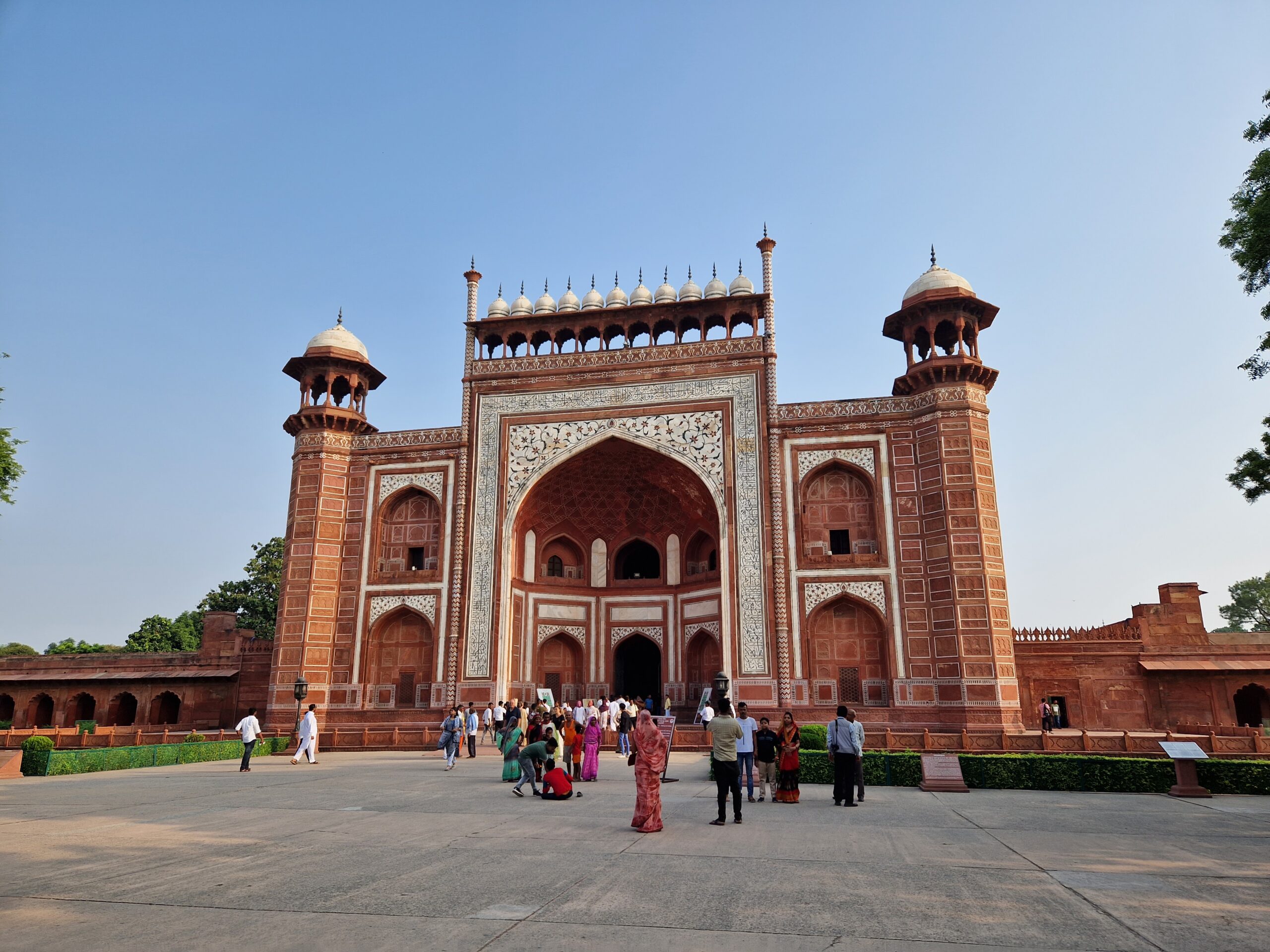 Entrance to the Taj Mahal