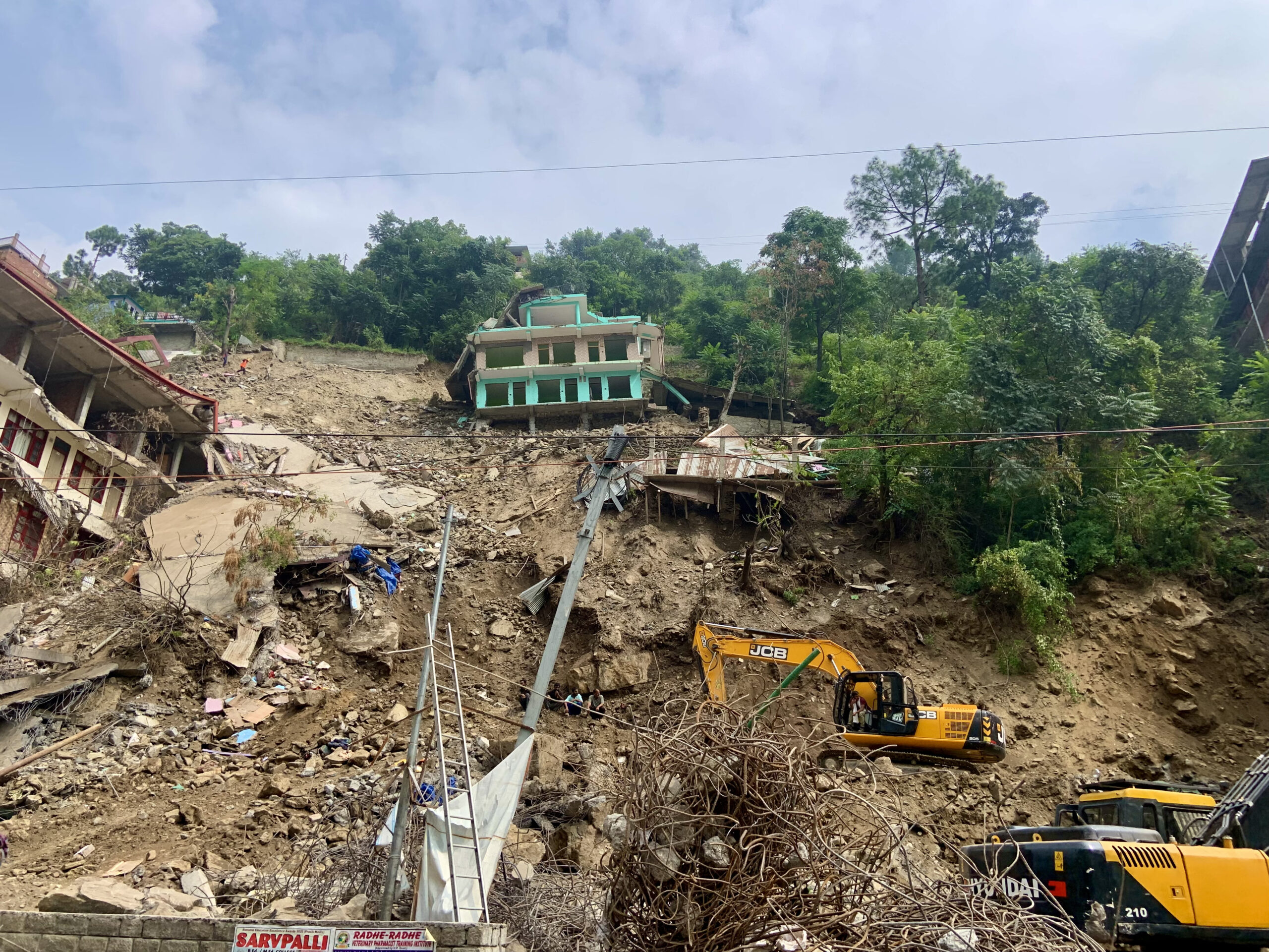 Landslides are unfortunately part of everyday life during the monsoon months