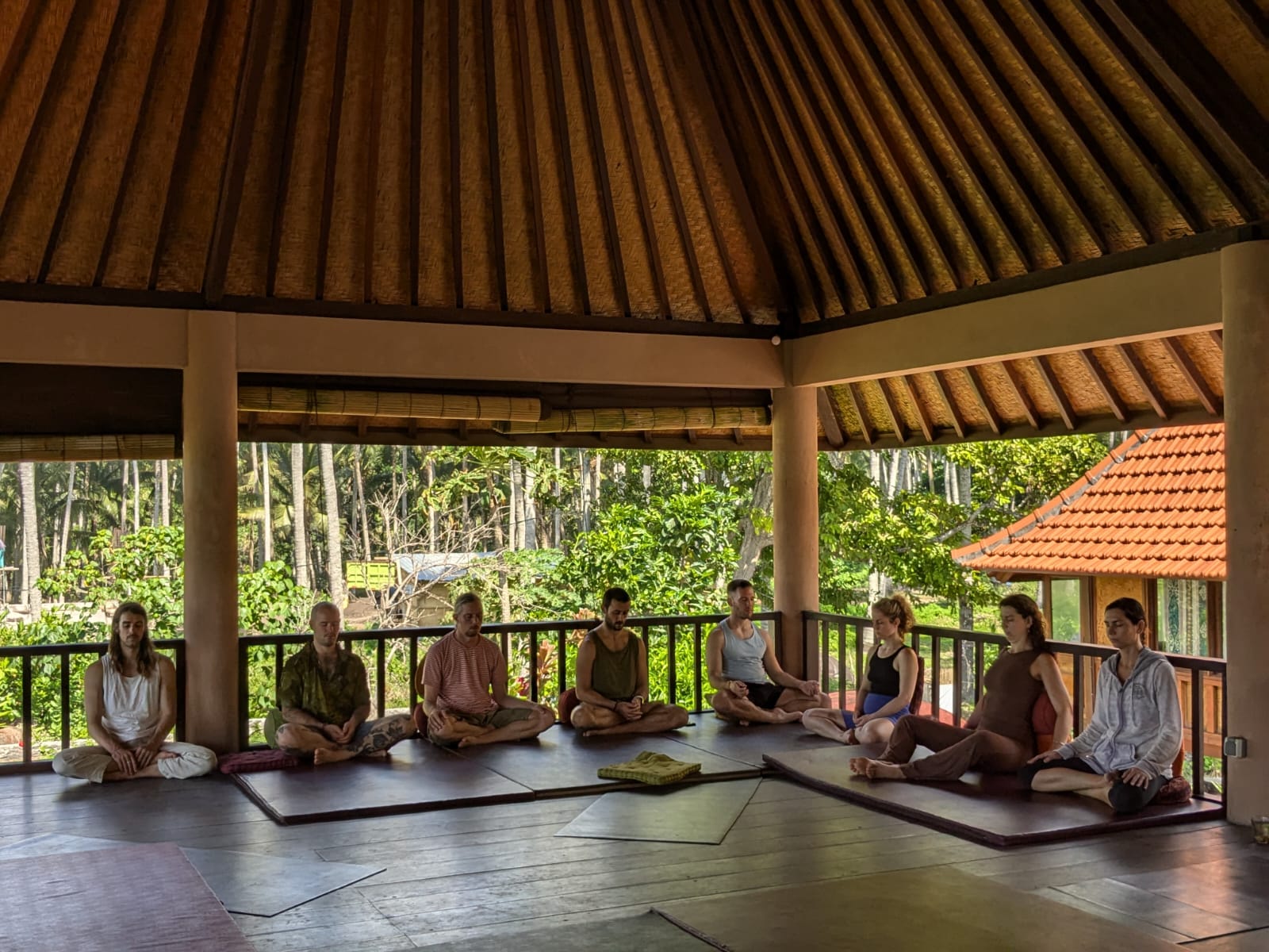 Yoga and Meditation were part of the Retreat in Bali